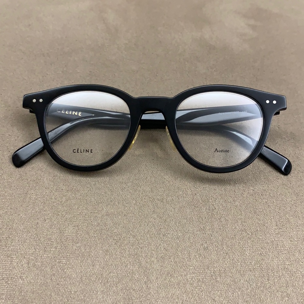CELINE Unisex Black Eyeglasses CL41460